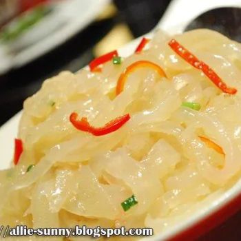 Jelly Fish with Sesame Oil