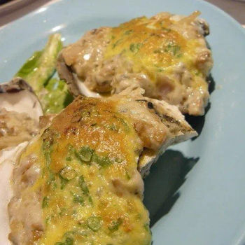 Cheese Bake Oysters