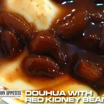 Douhua With Red Kidney Beans