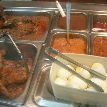 Curry Chicken and Quarter Roasted Chicken