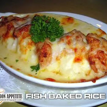 Fish Baked Rice
