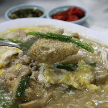 Golden Money Tofu with Egg