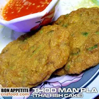 Thod Nam Pla (Deep Fried Fish Cake)