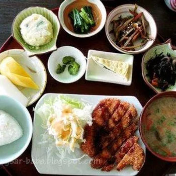 Chicken Katsudon set