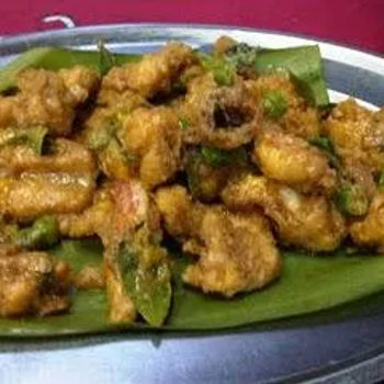 Salted Egg Fried Squid