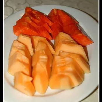 Rock Melon and Papaya