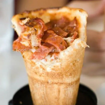 Pepperoni Cone Pizza