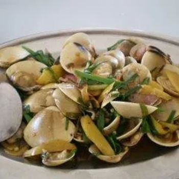 Stir-fry Clams