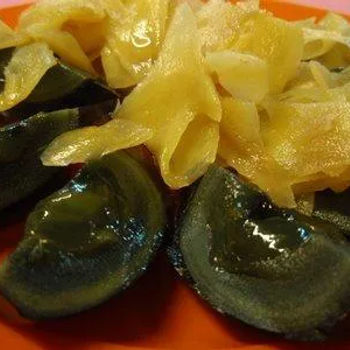 Century Eggs & Pickled Ginger