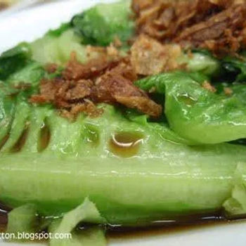 Baby Lettuce With Oyster Sauce