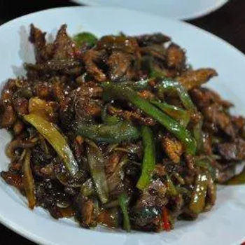 Stir Fried Duck Meat