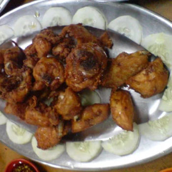 Fremented beancurd fried chicken (Nam Yue Kai)