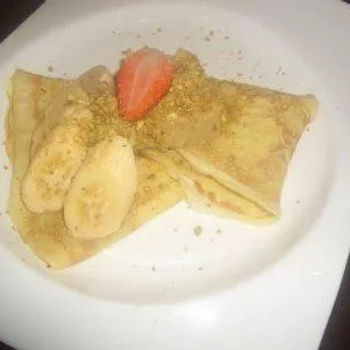 Caramel Banana Crepe