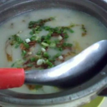 Fish and Century Egg Porridge