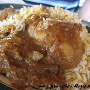 Nasi Beriani With Chicken