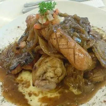 Lamb, Chicken and Sausage