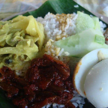 Nasi Lemak and Vege