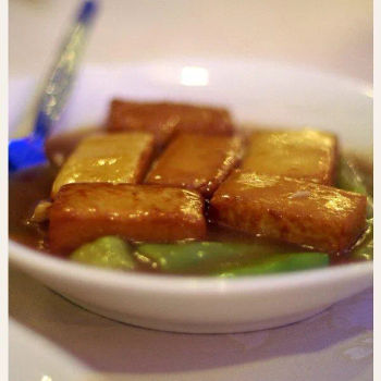 Braised Tofu and Sweet Gourd