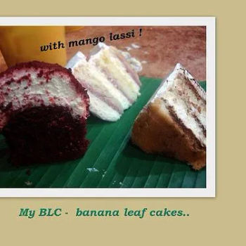 Banana Leaf Cake