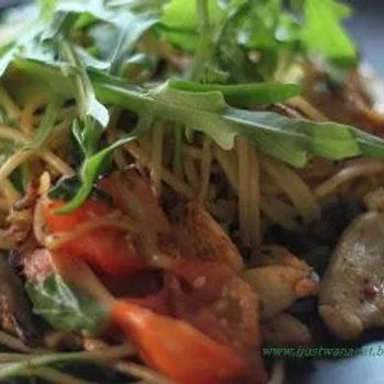 Chicken and Mushroom Pasta