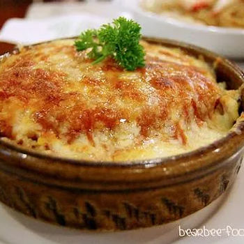 Cheese Baked Rice, 芝士烧汁焗猪扒饭