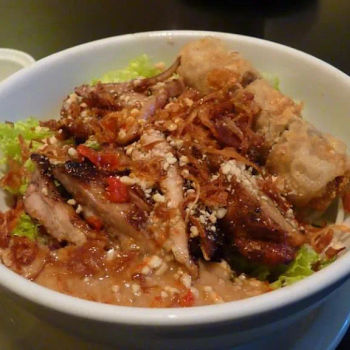 Grilled Lemongrass Chicken & Imperial Roll