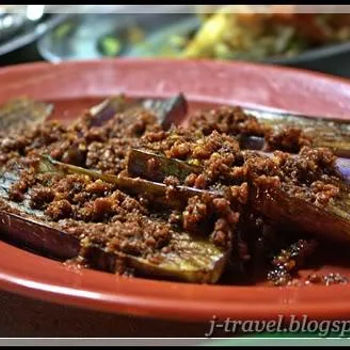 Brinjal with sambal