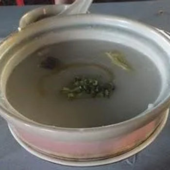 Porridge with Fish Slices