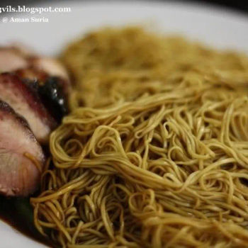 Char Siew Dry Wantan Mee