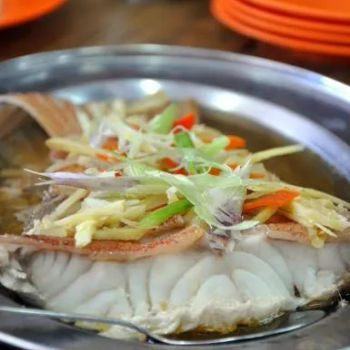 Steamed fish