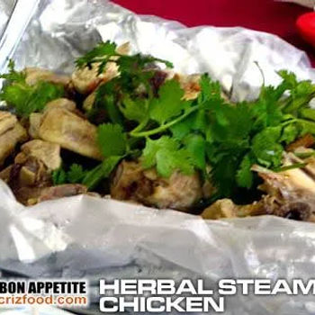 Herbal Steamed Chicken