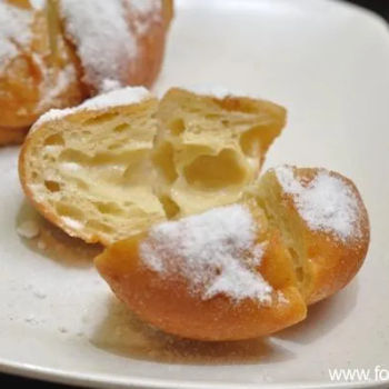Chinese Donut with icing sugar