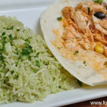 Grilled New Orleans Corn Cob Or Herb Rice