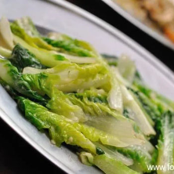 Stir Fried Lettuce