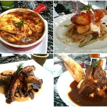 Mousaka; Butter Fish; Lamb Shank; Bangers & Mash