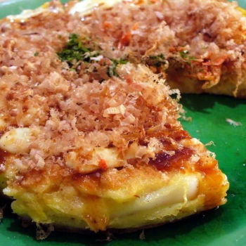 Okonomiyaki (Japanese Pizza)