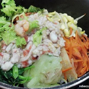 Seafood Bibimbap