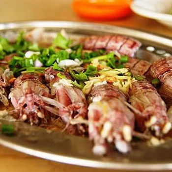 Steamed Mantis Prawn