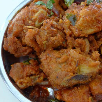Dry Curry Chicken