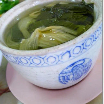 Boiled Preserved Mustard Soup