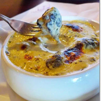 Baked Escargot in Herb Sauce
