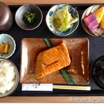 Salmon Teriyaki Set