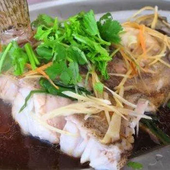 Steamed Fish Head