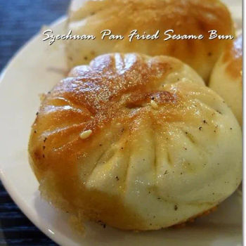 Szechuan Pan fried Sesame Bun