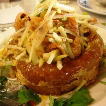 Yam basket kerapu style