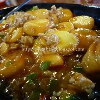 Sizzling Hot Plate Japanese Beancurd