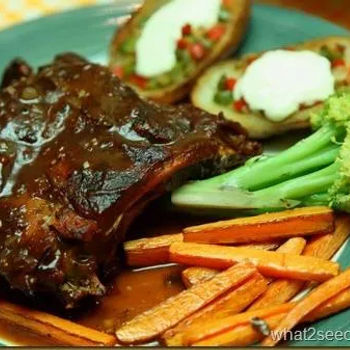 Texas Barbequed Spare Ribs