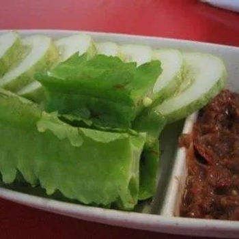 Ulam And Spicy Sambal