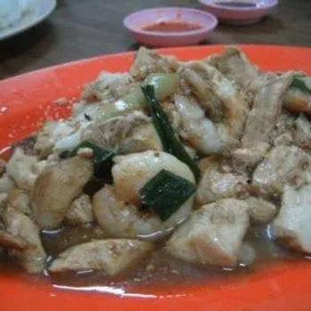 Stir Fried Tofu And Leek