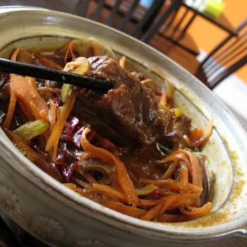 Pork Rib Hot Pot
